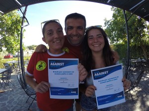 Bruna e Chiara ricevono la certificazione DAD