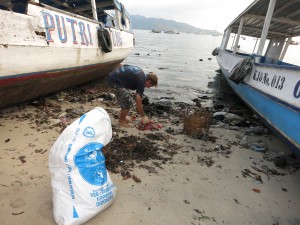 Beach clean up