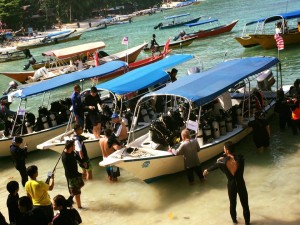 Ready for Dive against Debris