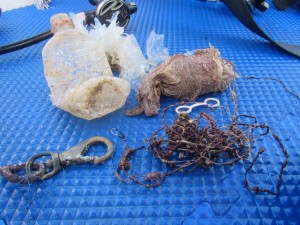 Collection of debris