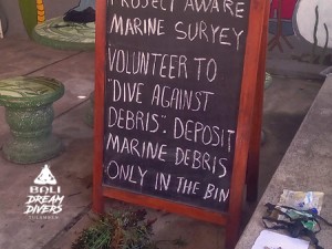 The culprit in question! Now, no longer a threat to mar our adopted dive site, USAT Liberty!