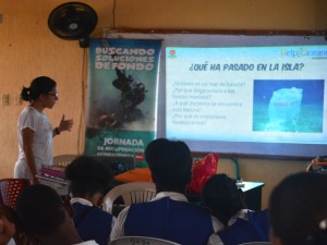 Sensibilización con jovenes  estudiantes