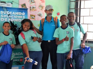 Sensibilizacion con jovenes estudiantes