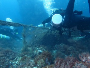 Ghost net removal, Philippines