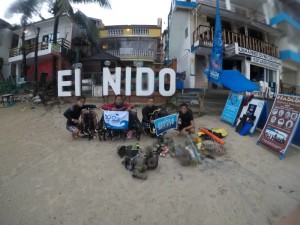 dive against debris, project aware, aware week, international coastal cleanup, el nido, philippines, jon-jon suarez