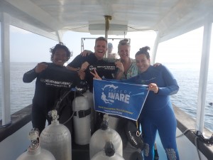 Us: Team PADI Project AWARE