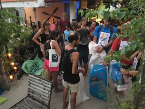 the beach cleanup moving into the streets