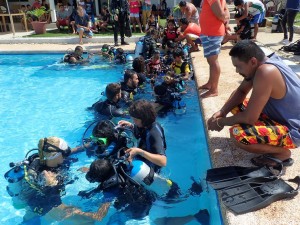 DSD Pool Session at Cebu Fun Divers.