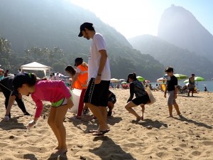 beach clean up