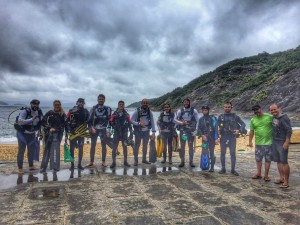 group at Vermelha Beach