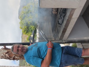 Boerewors Rolls in the making