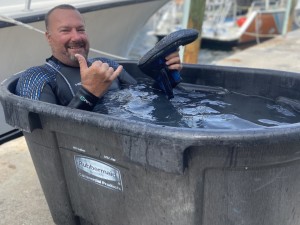 After a mangrove dive hyGENE is very important. (This is Gene)