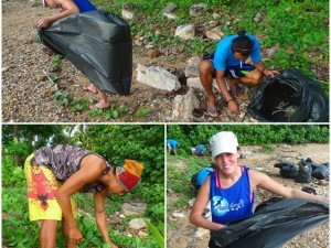 Emma beach cleanup