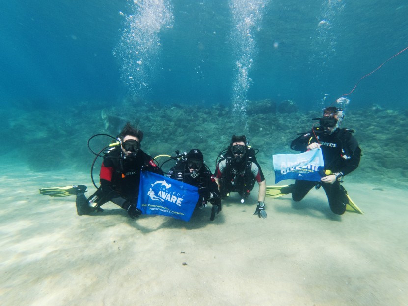 against debris 2019 - scuba world asd divers