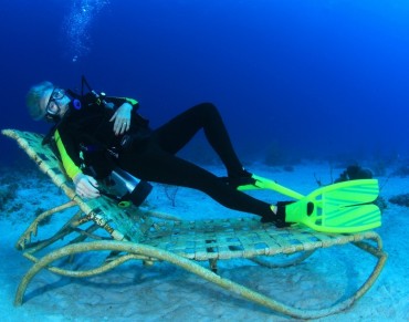 Lounging on the Ocean Floor: From the Marine Debris Photo Contest