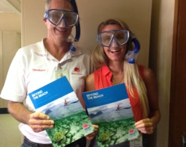 Snorkelling Around Parliament to Save Marine Sanctuaries