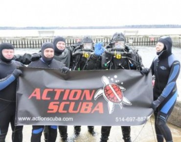 Action Scuba Montreal Goes 100% AWARE