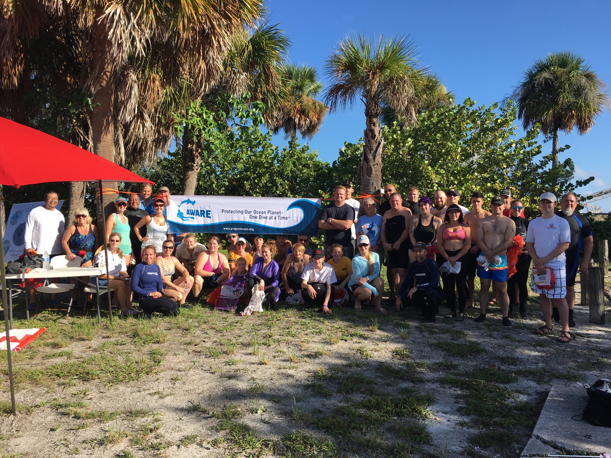 Group Picture of KTBB, Adventure Outfitter and Calypso Tampa.