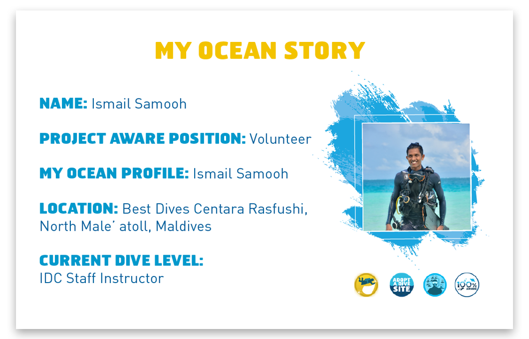 Ismail Samooh My Ocean Story Factfile