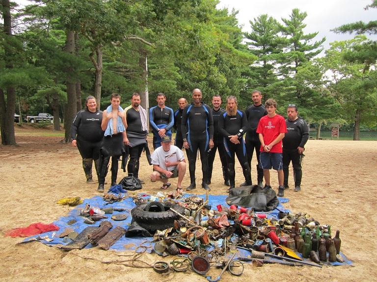 Project AWARE - John Hoagland, MA, USA - Cleanup