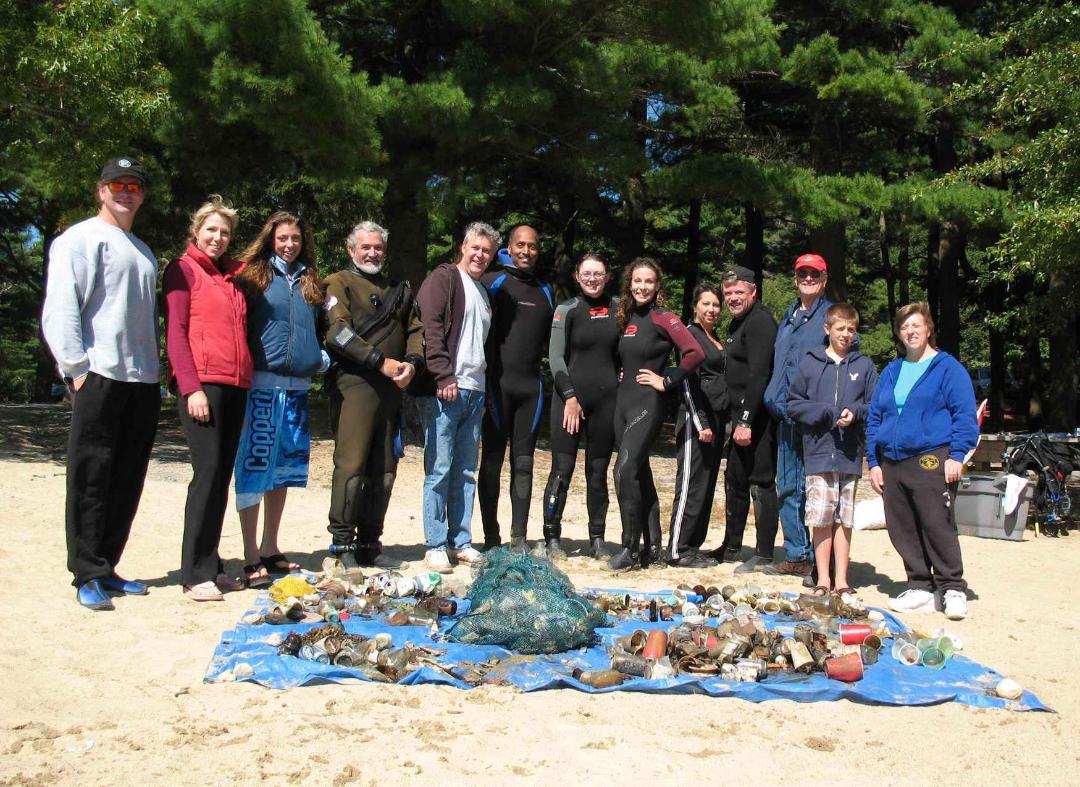 Project AWARE - John Hoagland, MA, USA - Cleanup