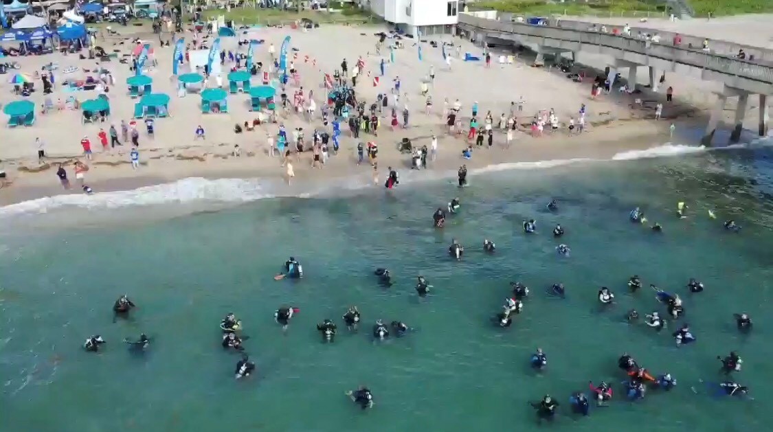 image of Deerfield beach Guinness World Record Florida