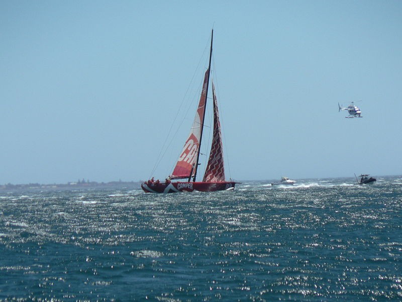 sailing boat on the ocean