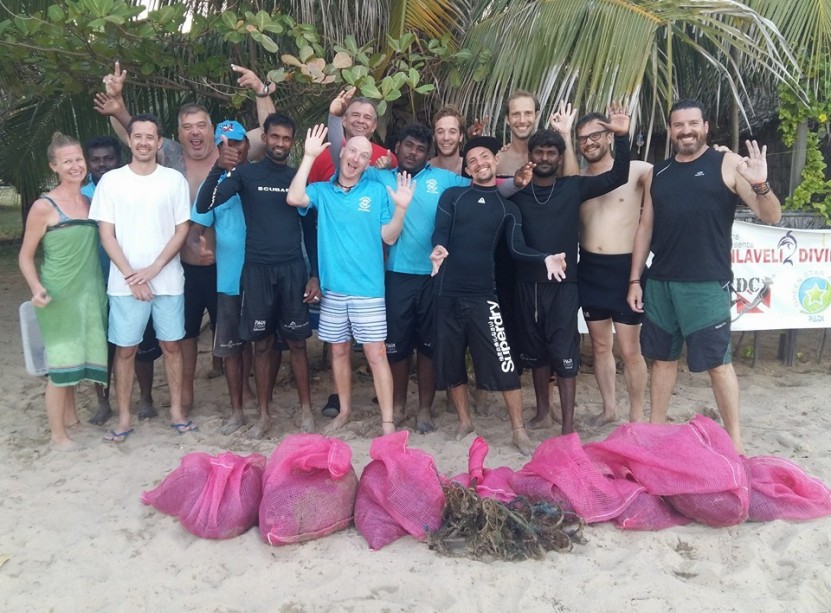 LAST DEBRIS DIVE IN NILAVELI IN 2016