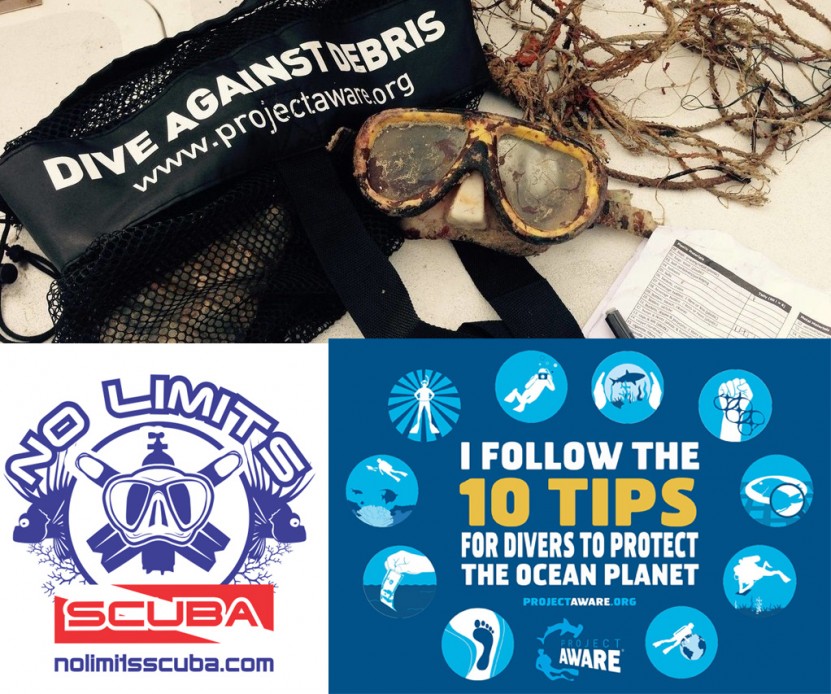 No Limits Scuba - Dive Against Debris