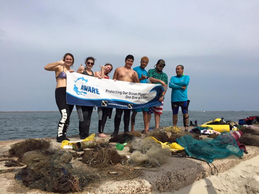 Transformation Scuba Packery Channel Corpus Christi Dive Against Debris Survey 2017