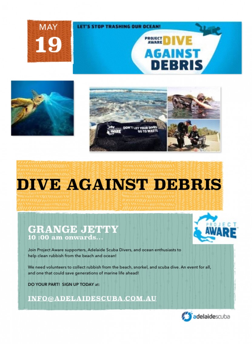 Dive Against Debris Adelaide