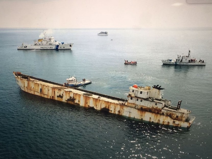 naufragio wreck patagonia argentina aware conservacion