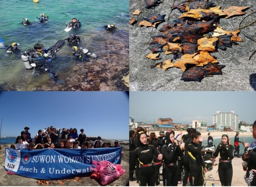 Underwater cleanup