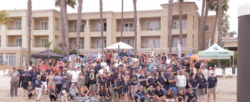 1st Annual Newport Harbor Underwater Clean Up Volunteers