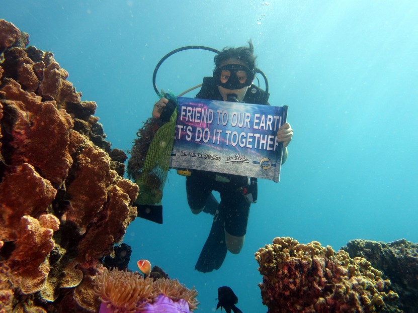 Underwater cleanup