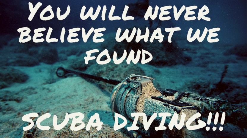 You will never believe what we found SCUBA DIVING!!! 