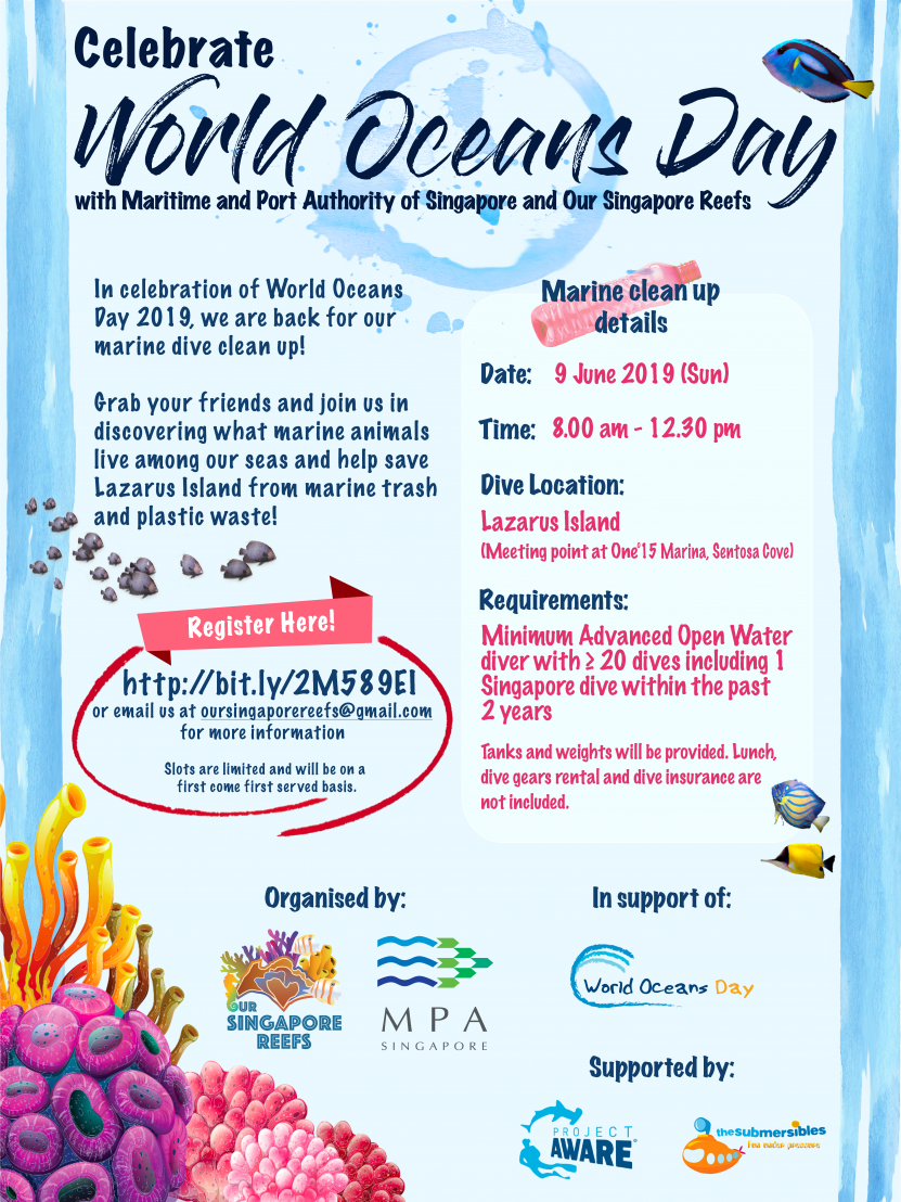 World Oceans Day: MPA x OSR Marine Clean Up