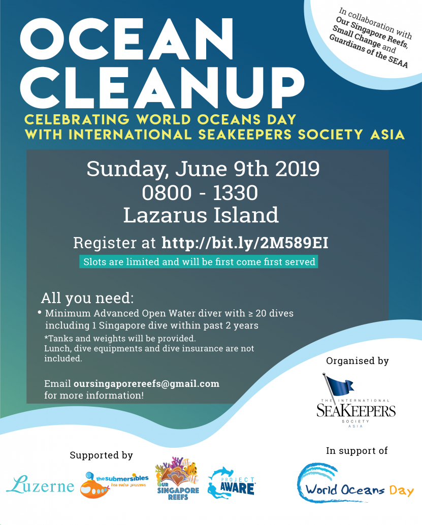 World Oceans Day: Ocean Cleanup with International SeaKeepers Society Asia