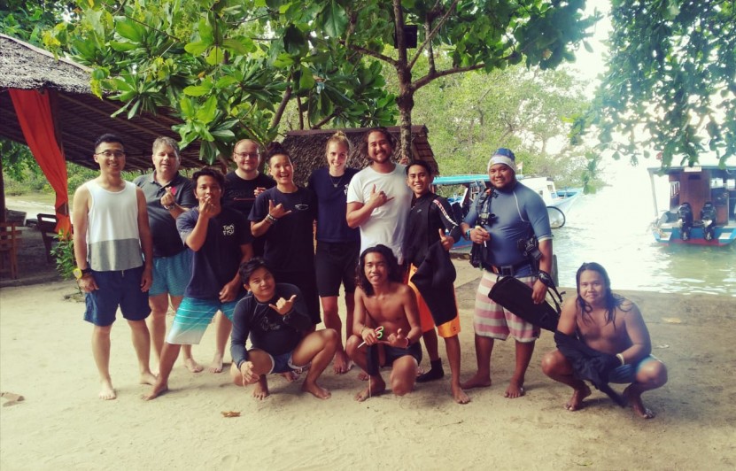 Project Aware Dive Against Debris at Bunaken Jetty Pier 2019