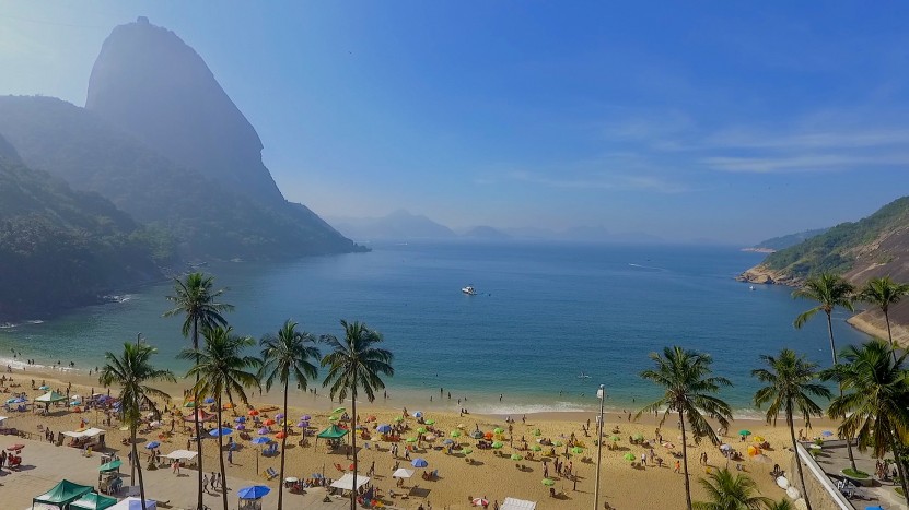 Praia Vermelha, Rio de Janeiro, Brazil