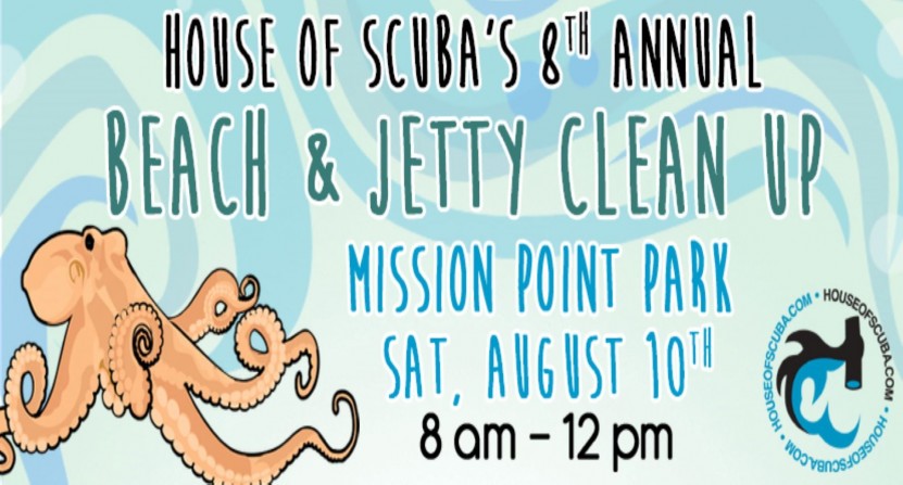 Beach and Jetty Clean Up August 10th 2019