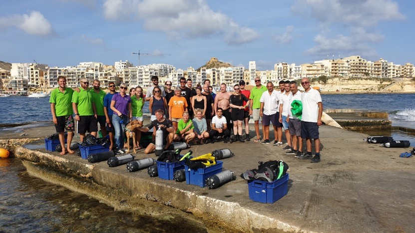 Bubbles Dive Centre World Clean Up Day 2019