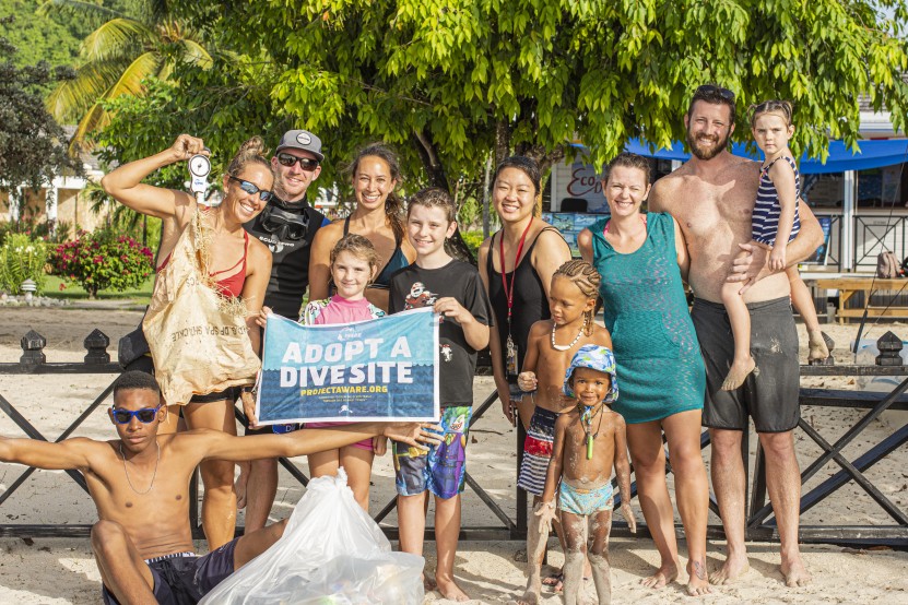 Eco Dive, Cleanup, Pure Grenada, Pure Diving 