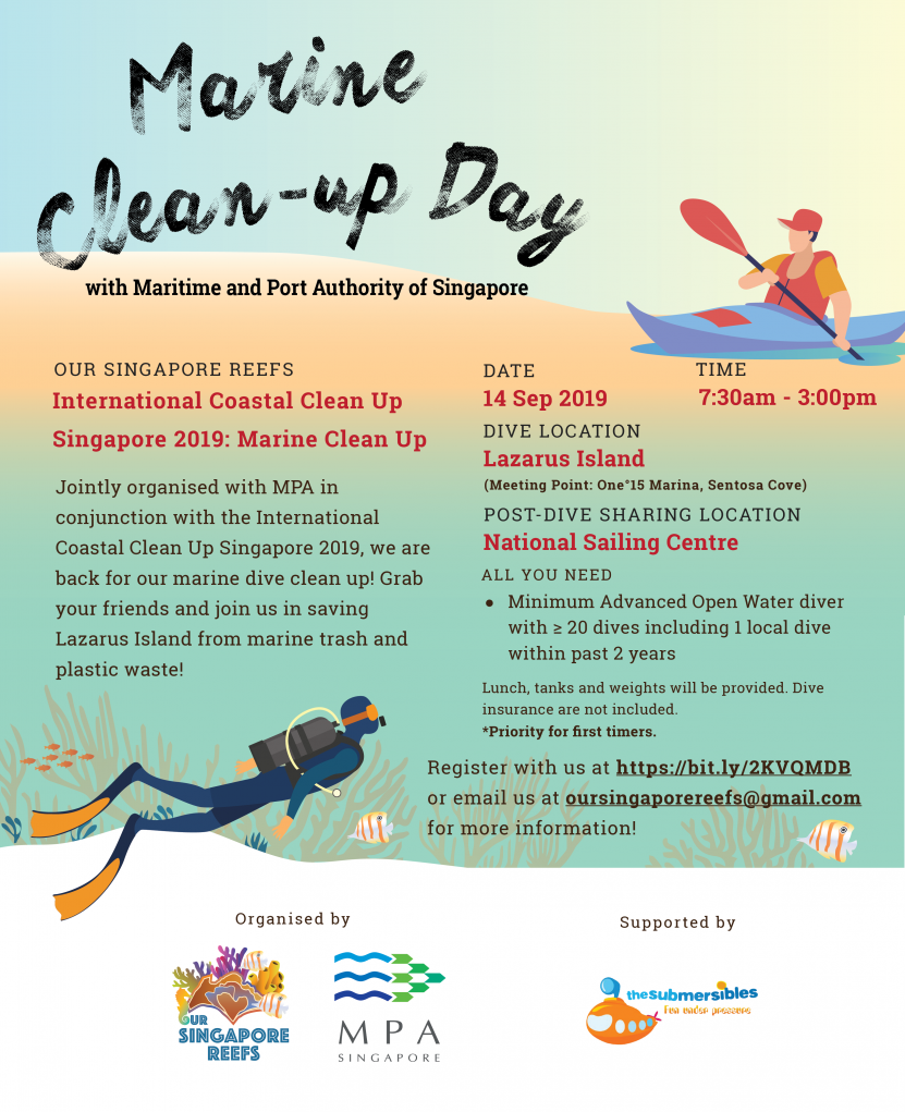 Marine Clean-up Day: MPA x OSR