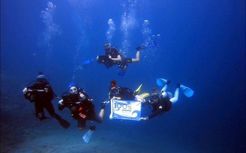 conservation meets ocean protection by dive against debris scuba center asia lembongan