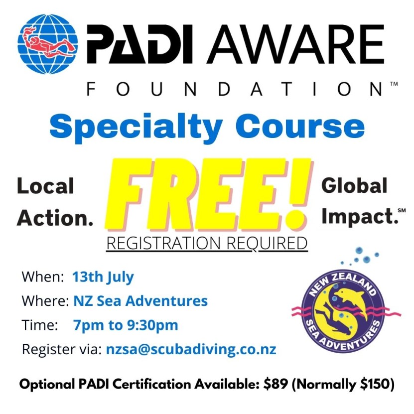 PADI AWARE Specialty - Free