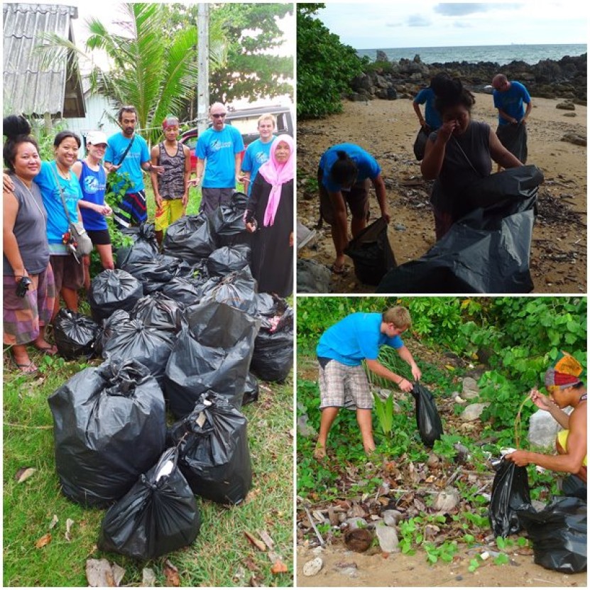 Earth Day cleanup