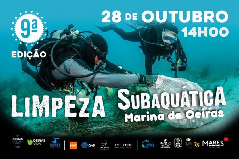 9ª edição de Limpeza Subaquática da Marina de Oeiras