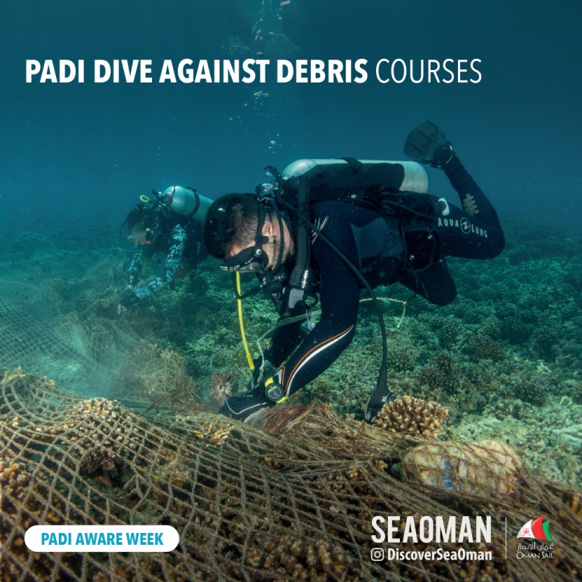 PADI Aware Week - PADI Divrs Against Debris