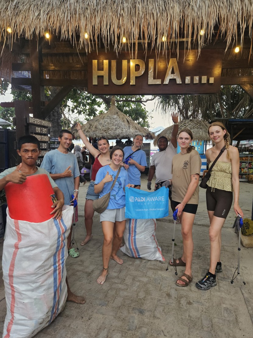 Beach Clean Up Gili Air